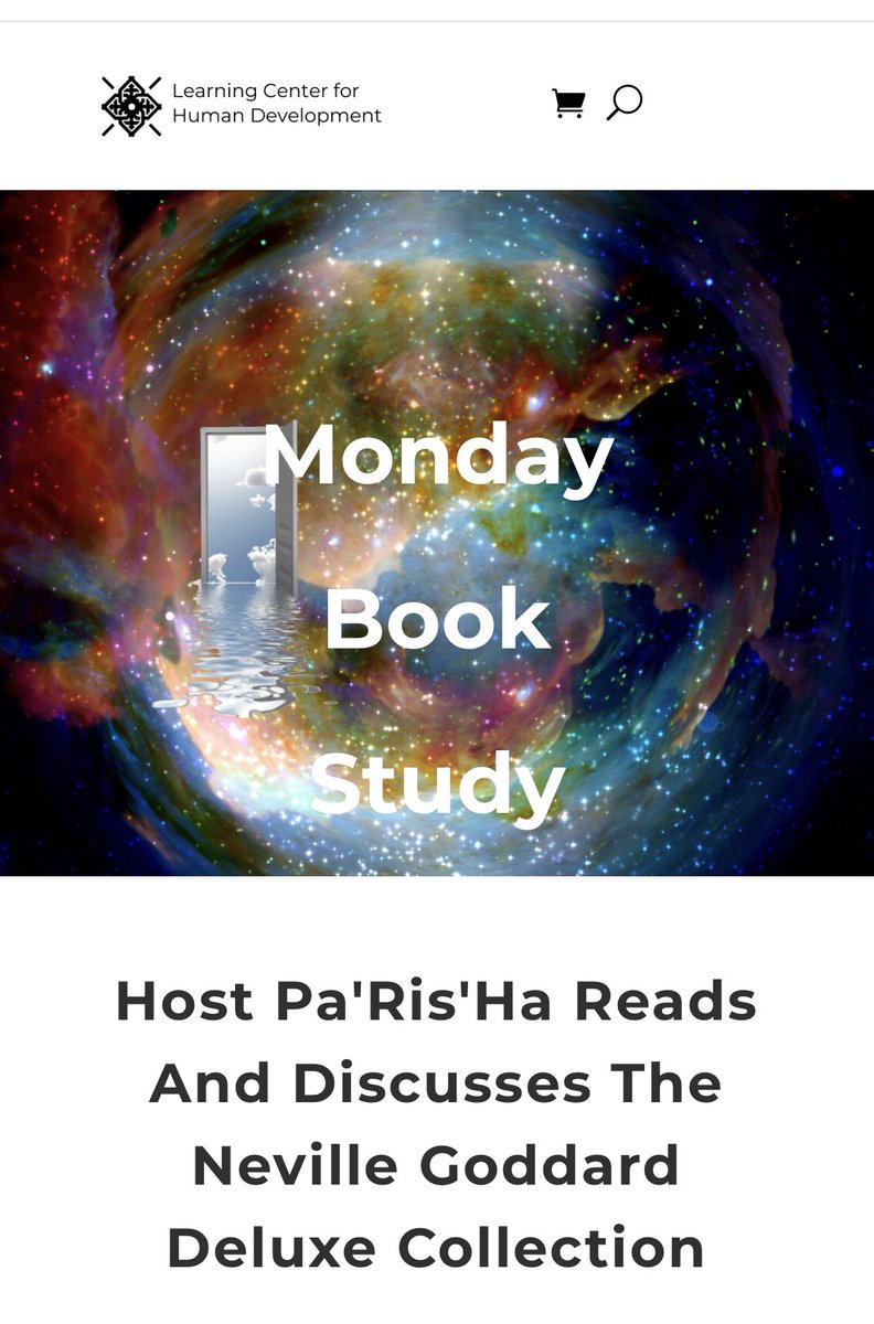 SingingPines's tweet image. Every Monday 4-5pm AZ. Click here for live FB and Zoom details. lcfhd.org/monday-book-st… #NevilleGoddard