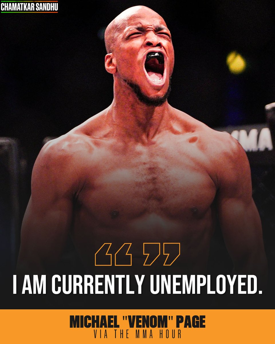 ChamatkarSandhu's tweet image. Man, MVP in the UFC would be bloody exciting! 👀

#TheMMAHour