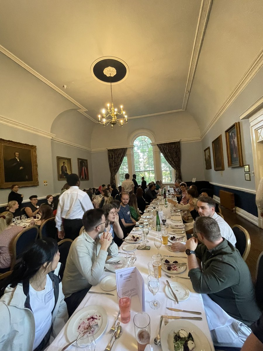 Amazing first day at #BOGS2023 with @CCRG team. Time for conference dinner! 🍲