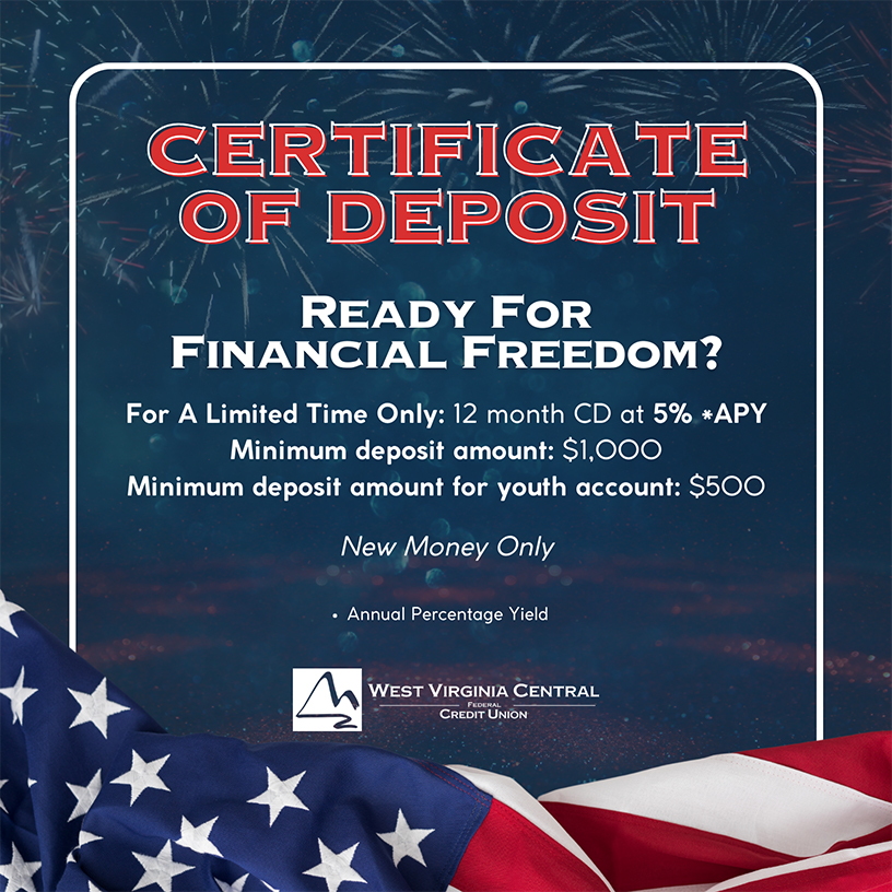 Are you looking for a great rate? Check out our 12 Month CD special today!