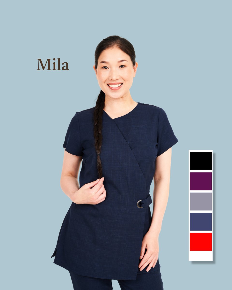 La_Beeby's tweet photo. Shop ADJUSTABLE: https://t.co/A7ctWp1dmF ✨ 
⠀
Enjoy fully adjustable design details so that you can find your perfect desired fit for all day confidence &amp; comfort! 
⠀
#adjustabletunic #maternitytunic #salonwear #hairdresseruniform https://t.co/X14PYl2i2f
