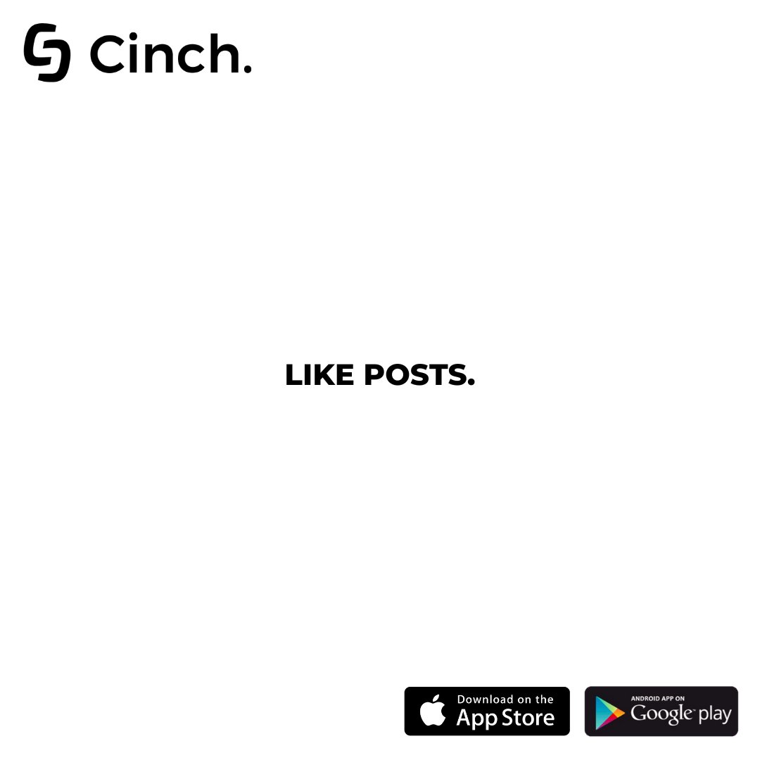 Cinch. tweet media