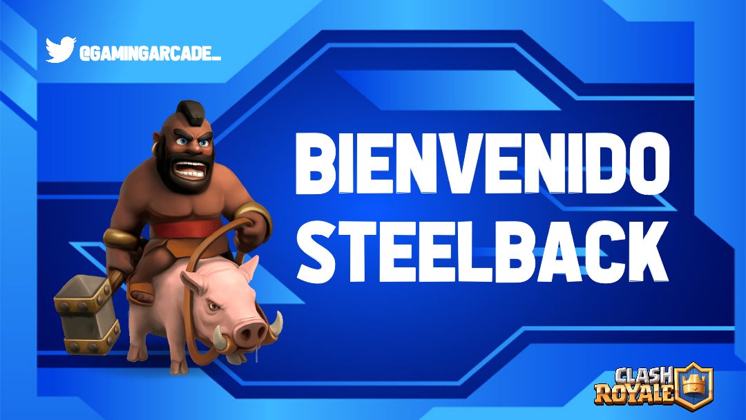 GAMINGARCADE_'s tweet photo. Hoy le damos la bienvenida a @BenjamnOrtegaB1 
Que estos días le estaremos probando en el equipo.
#ClashRoyale #Bienvenida https://t.co/VIcB31b0hT