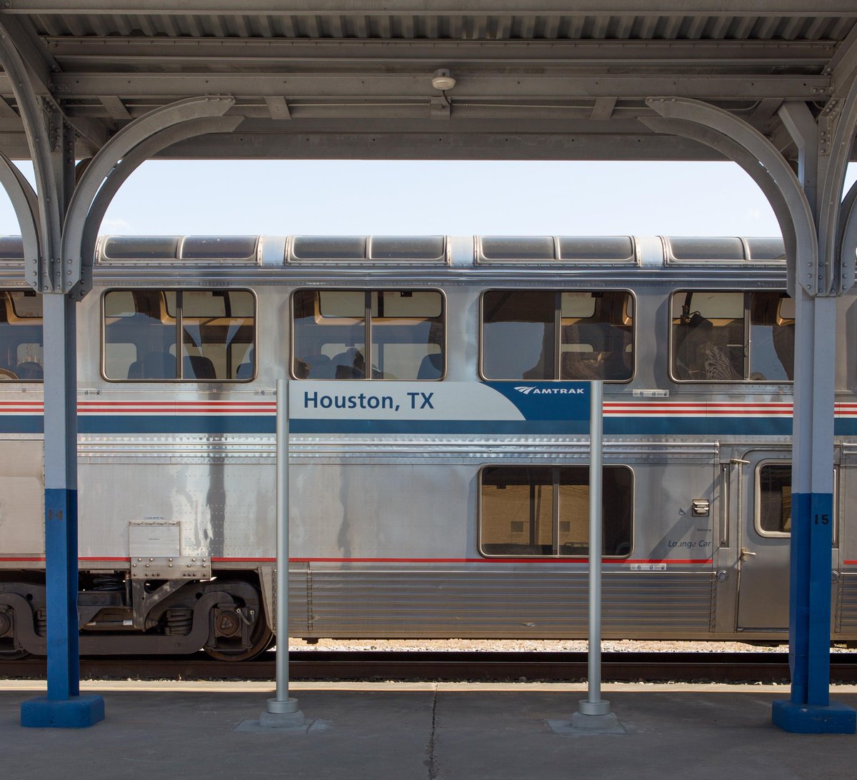 Amtrak's tweet image. Houston, we&apos;re ready for launch. 🚄