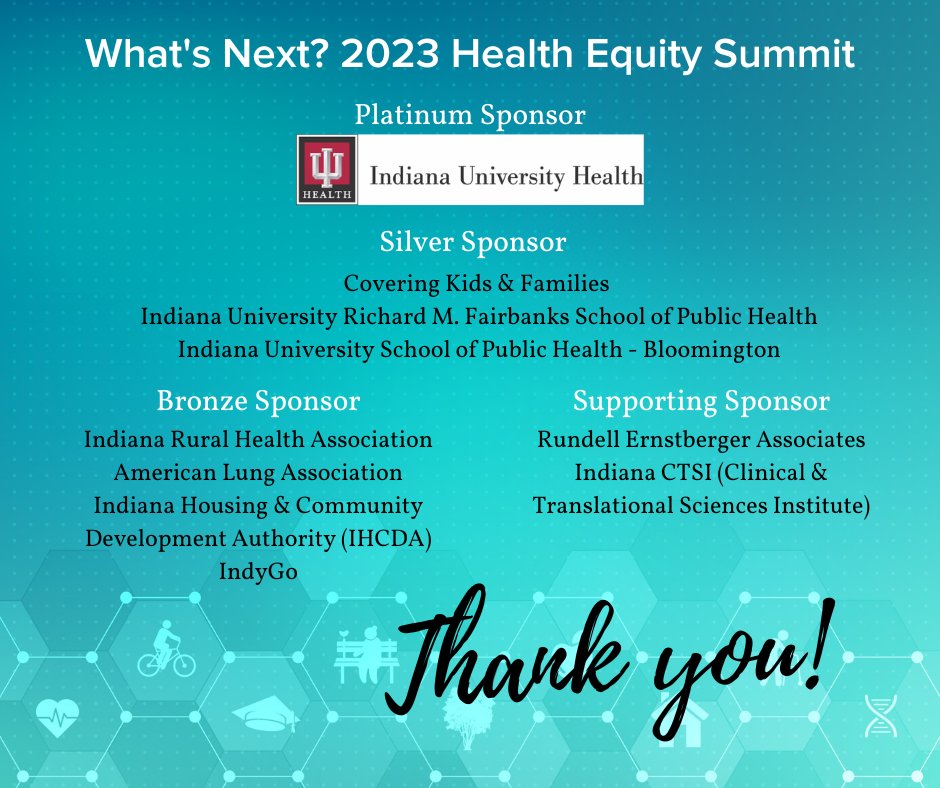 Health by Design and IPHA would like to say Thank You to our sponsors for the upcoming 2023 Health Equity Summit. The support of organizations such as yours is critical in making our event a success! Interested in sponsoring this event? Click here: conta.cc/3XXU1P1