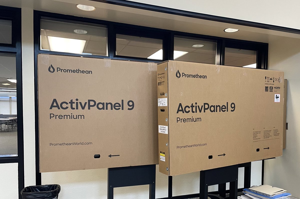 Exciting things are happening at <a href="/KentSchools415/">Kent School District</a> ‘s newest middle school, Canyon Ridge! <a href="/Promethean/">Promethean</a> #ActivPanel