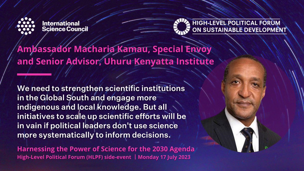 International Science Council tweet media