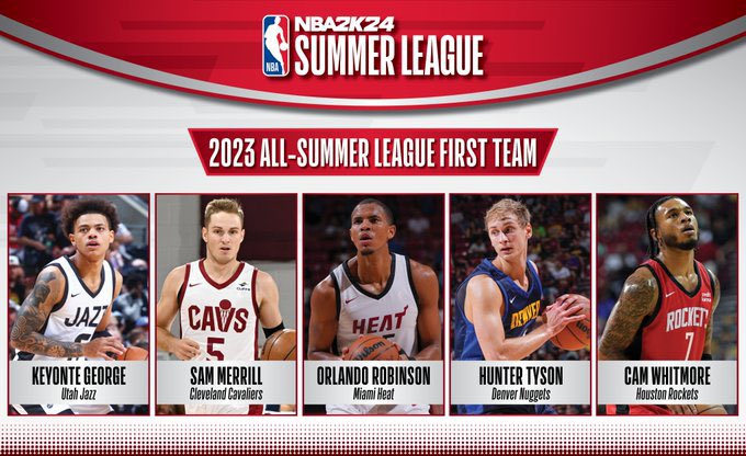 Hunter Tyson is All-Summer League First Team