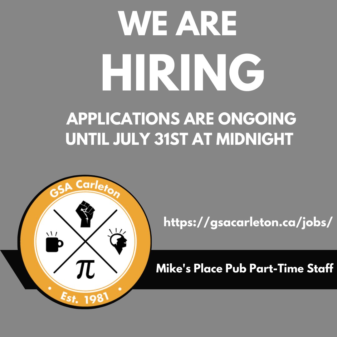 GSA Carleton tweet media