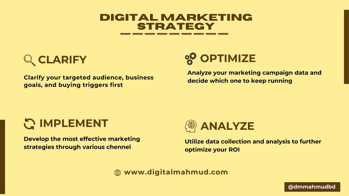 dmmahmudbd's tweet photo. I'll be guiding you through every step a new business needs to take and offer you imaginative concepts and creative thinking.  

🌐Web: https://t.co/GJqC47mAMA  

Follow me👇👇
✅Facebook: https://t.co/t9FW4drYCn

 #dmmahmudbd #digitalmarketingtips #digitalmarketingagency #SEO https://t.co/2NojnShkOV