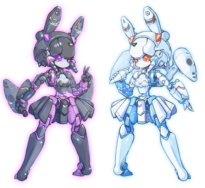 #三連休はフォロワーさんが増えるらしい
主にロボ娘を描いています 