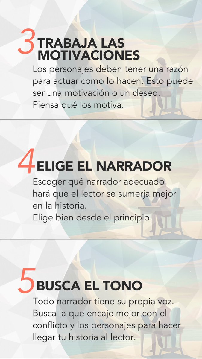 Sabemos que, al tener una idea, todo lo que queremos es sentarnos a hacerla realidad. Pero te aseguramos que, si piensas antes en estos cinco conceptos, la escritura irá mucho más fluida.

¿Y tú? ¿Planearás antes de empezar a escribir tu historia? ✍🏽