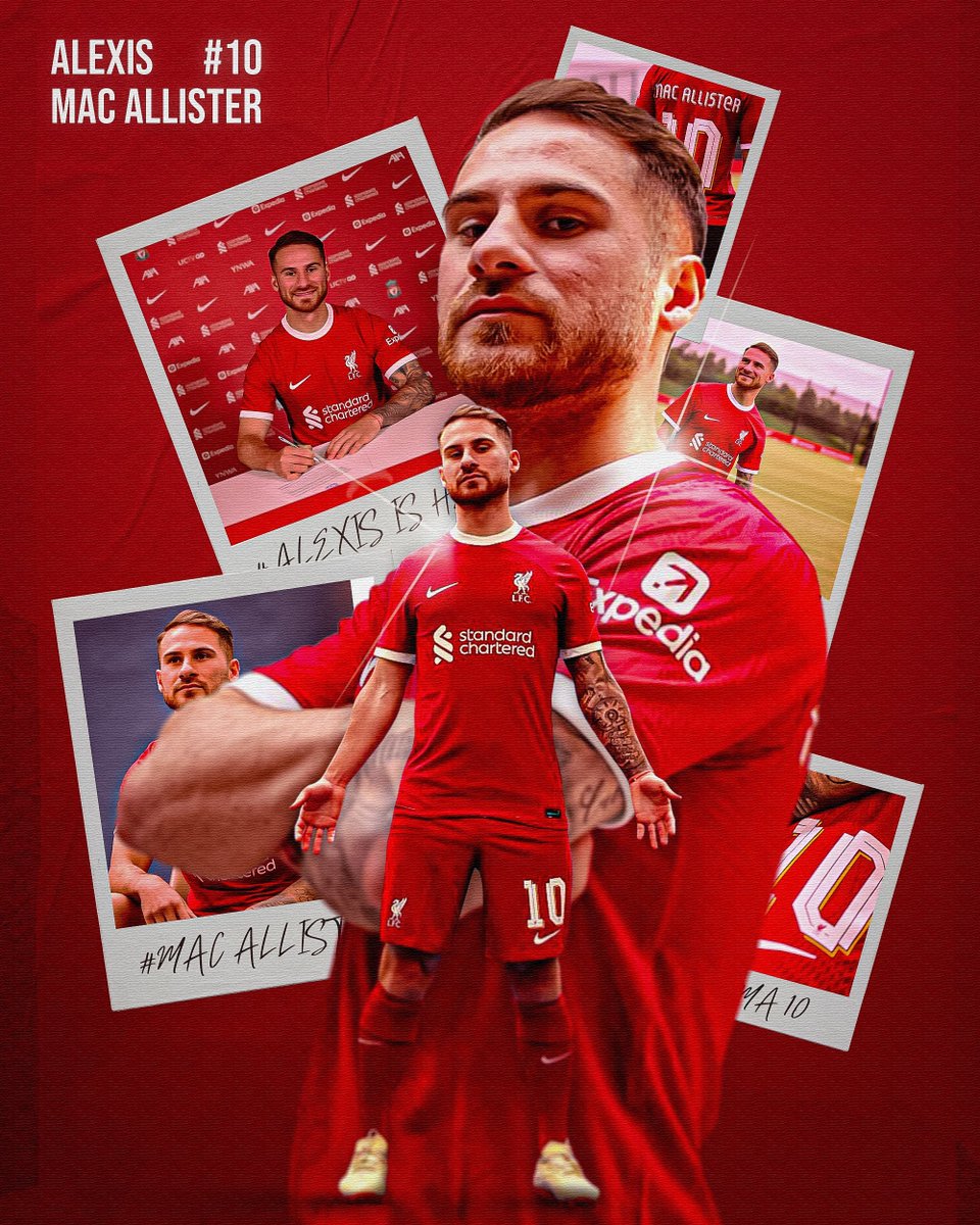Graphics_LF's tweet photo. Liverpool’s New Number 10!🔥🔴

#LFC #MacAllister #Liverpool #LiverpoolFC #YNWA https://t.co/H2y3fEGclG