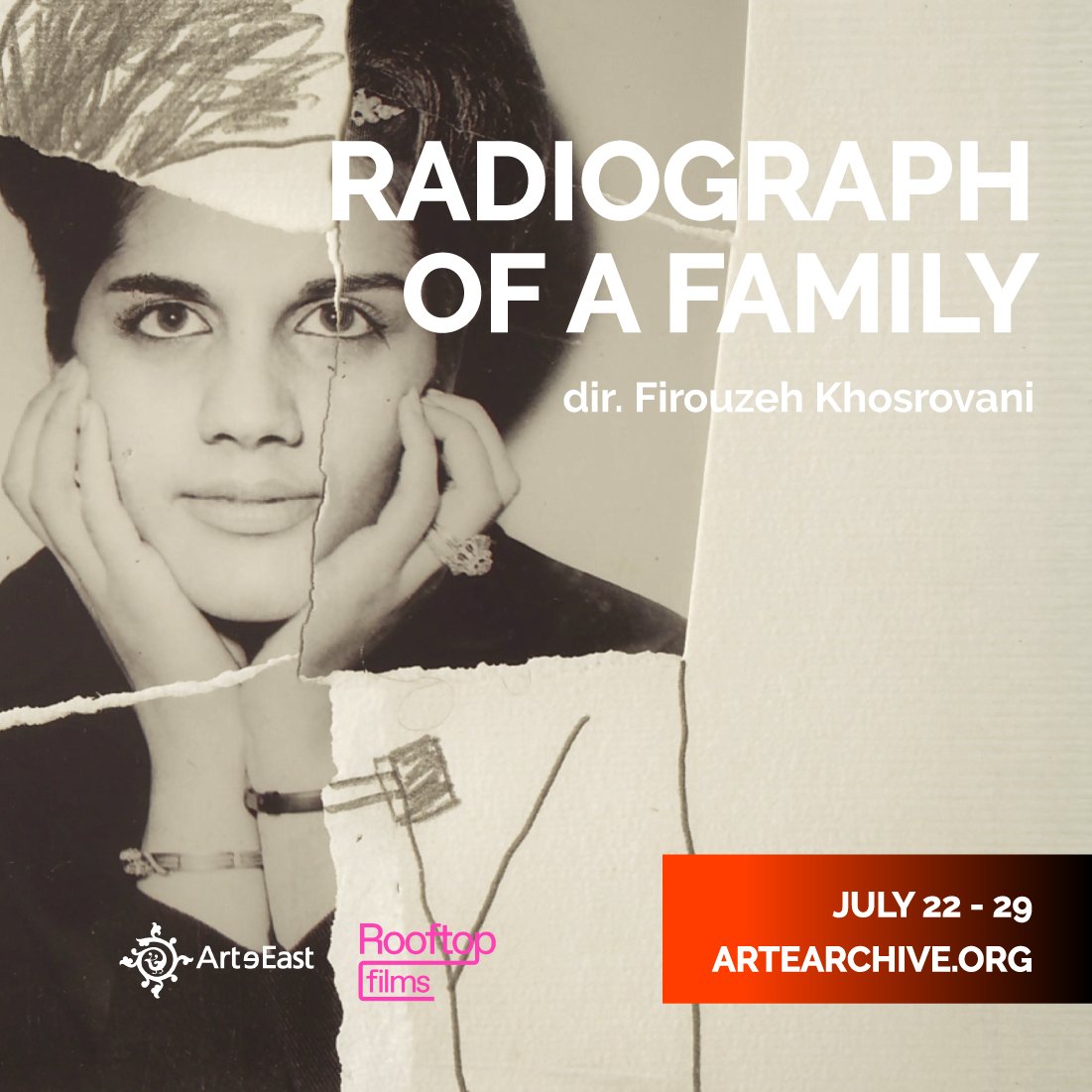 ArteEast's tweet photo. Don't Miss  the online film program FAMILY PORTRAIT, where filmmakers turn the lens on their family.

Featuring  works by Yto Barrada, Nadia Shihab, Firouzeh Khosrovani 

July 22-29 on  https://t.co/EPkouaUH0r 

co-presented with @RooftopFilms https://t.co/WZKSjEwxRQ
