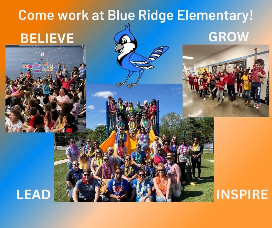 RQSBlueRidgeElem (@rqsblueridge) on Twitter photo Blue Ride Elementary is seeking a 3rd grade teacher to work in a fun, hard working, learning environment. Must show compassion, work well with others, and be willing to have fun. Do you know someone? Contact Krista Phillips, principal, at krista.phillips@raytownschools.org . Blue Ride Elementary is seeking a 3rd grade teacher to work in a fun, hard working, learning environment. Must show compassion, work well with others, and be willing to have fun. Do you know someone? Contact Krista Phillips, principal, at krista.phillips@raytownschools.org .