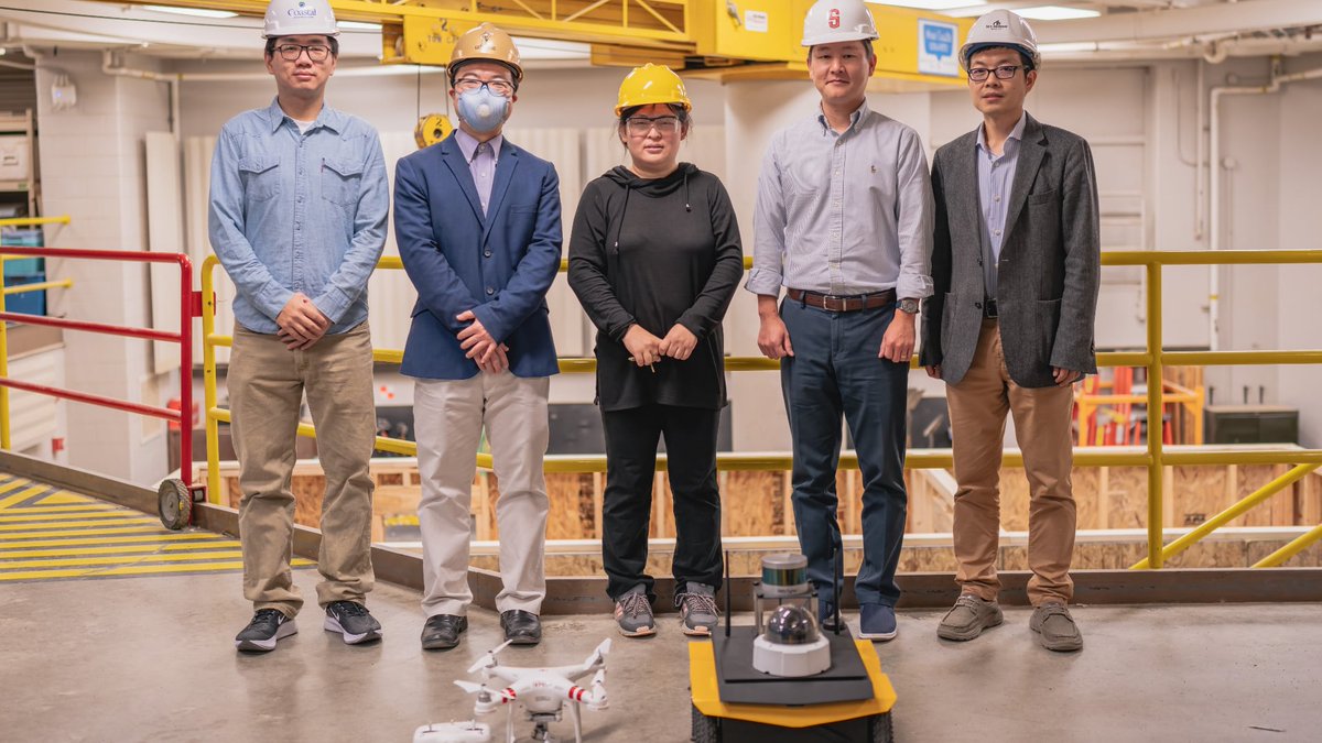 TechPurdue's tweet photo. #PurduePolytechnic researchers are studying how teams of humans & robots will work together at construction sites. The team hopes an NSF grant will help improve human-robot efficiency in construction. https://t.co/Qpr1A3NQYk
@Research_Purdue #PurduePolytechnicSpringStories https://t.co/bM8Z3LKSRC