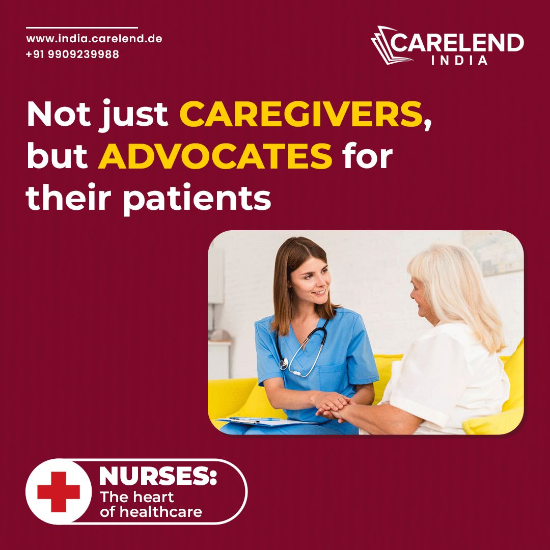 💪 Nurses are more than just caregivers; they are patient advocates who empower individuals to take better control of their health. ♥

#indiannurses #nursingprogram #nursing_student #ausbildunggermany #ausbildung2023 #studyingermany #eclexam #carelendgroup #carelendindia