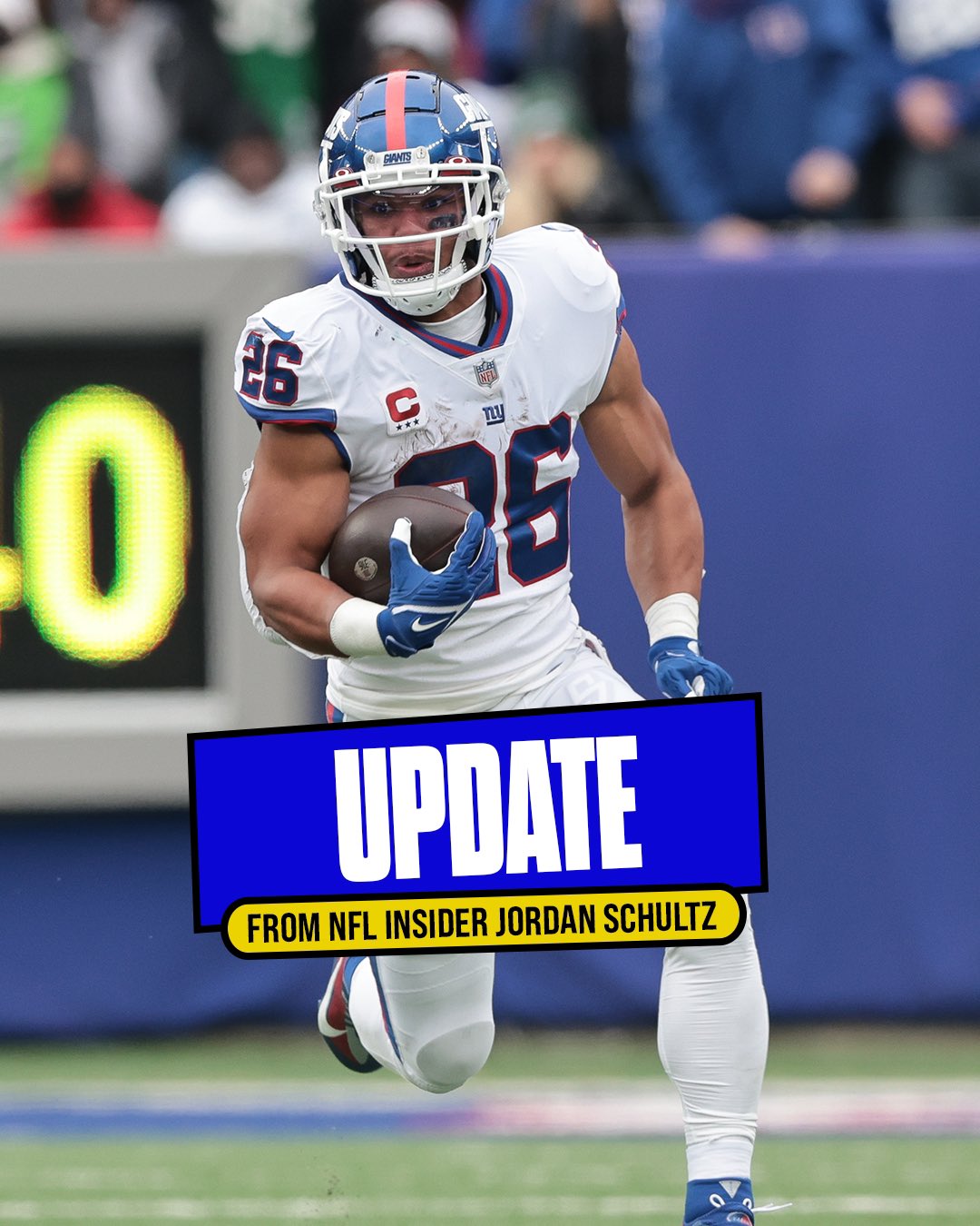 Jordan Schultz on Twitter: "Sources: #Giants and RB Saquon Barkley are
