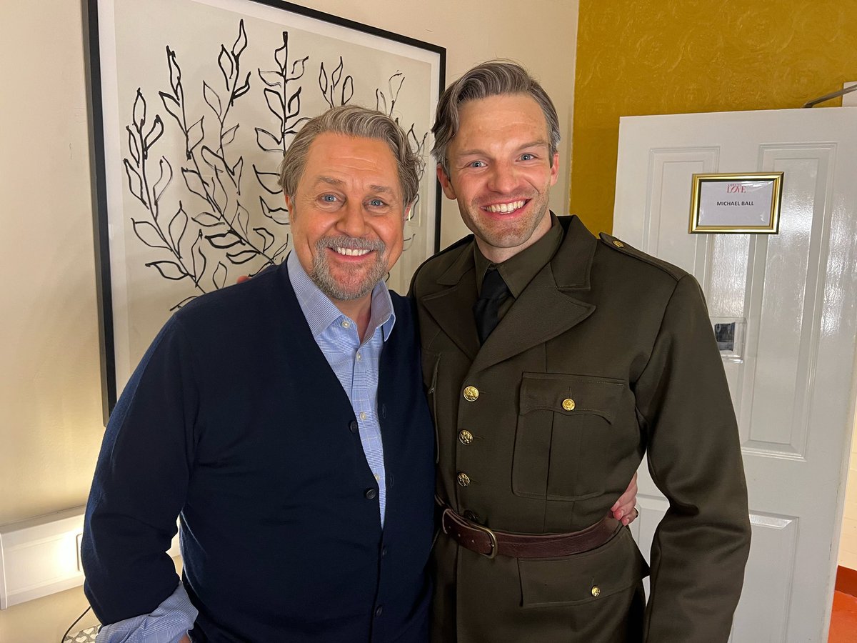 Vinny Coyle (@coylepal) on Twitter photo What an honour to play ‘Alex’ alongside the OG <a href="/mrmichaelball/">Michael Ball OBE💙</a> <a href="/AspectsLoveLDN/">Aspects of Love</a> <a href="/NimaxTheatres/">Nimax Theatres</a> 🩷
There’s no bigger class act in musical theatre! A true legend, and an experience I’ll never forget! What an honour to play ‘Alex’ alongside the OG <a href="/mrmichaelball/">Michael Ball OBE💙</a> <a href="/AspectsLoveLDN/">Aspects of Love</a> <a href="/NimaxTheatres/">Nimax Theatres</a> 🩷
There’s no bigger class act in musical theatre! A true legend, and an experience I’ll never forget!