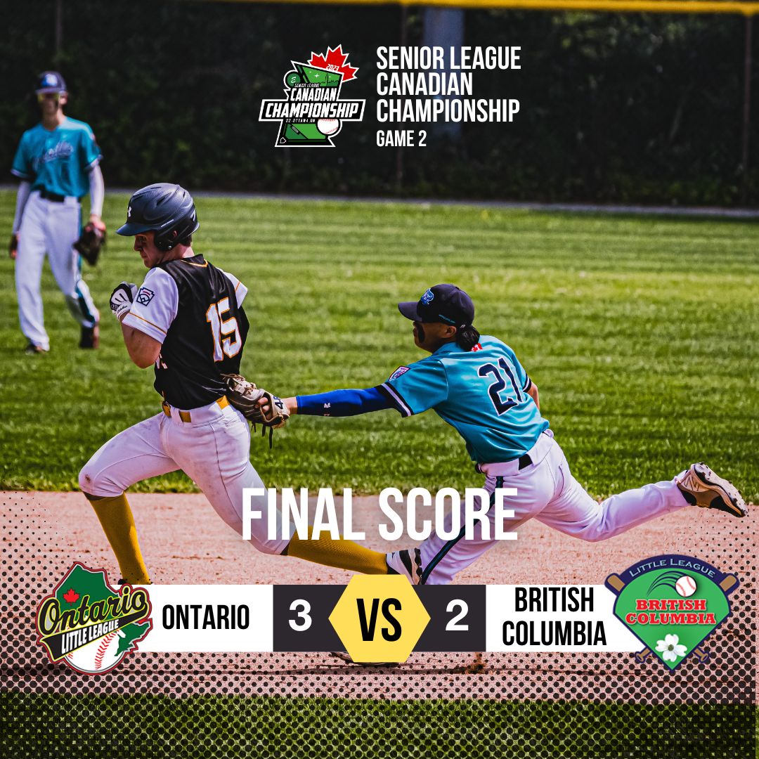 srlcanadians's tweet photo. Game 2 sees Team Ontario win 3-2 over Team BC in a close one.

Next up are the opening ceremonies (4:00pm) followed by Game 3, Team Atlantic vs East Nepean at 5:00pm. https://t.co/jZ5ngiANg5