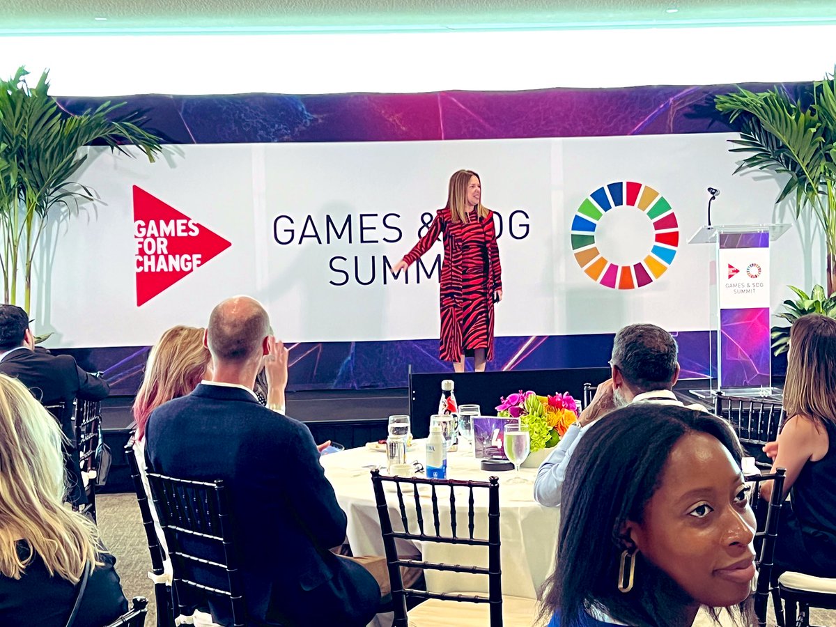 I’ve never been to the United Nations in NYC, so I was incredibly honored to be invited to join the #G4C2023 Games & SDG Summit today. Looking forward to meeting leaders in gaming focused on the positive power of video games ❤️🎮