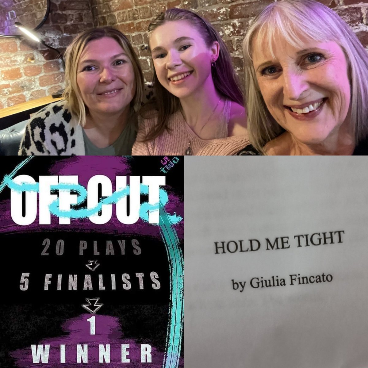 Tonight we had our first read through of ‘Hold Me Tight’, what a fabulous team! I'm really pleased to be part of this really truthful, relatable play (warning, you might feel all the feels with this one). Get your tickets for 25th & 27th July 
53two.com/offcut
#letsgogirls