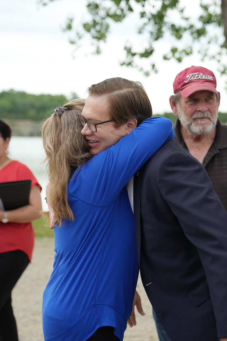 Proud of the journey that led to this newest destination for Kansans and visitors alike. <a href="/GovLauraKelly/">Governor Laura Kelly</a> is laser-focused on tourism, and the addition of the Lehigh Portland State Park will both showcase Kansas' beauty and drive the economy forward.