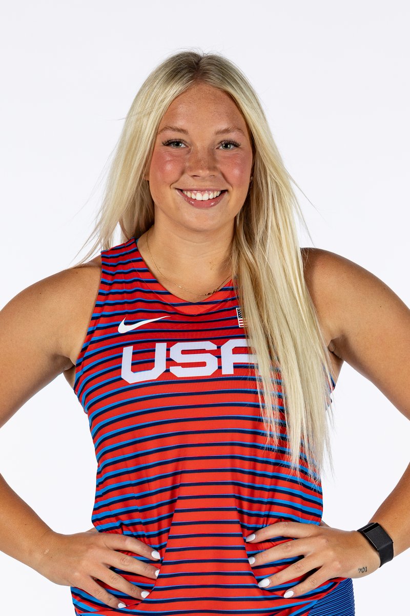 IT'S A RED, WHITE AND BLUE MEET WEEK! 🇺🇸

<a href="/shelby_frank/">shelby frank</a> is representing <a href="/usatf/">USATF</a> for the first time in her career at the 2023 NACAC U23 Championships in Costa Rica! The event runs from July 21-23. #ncaaTF