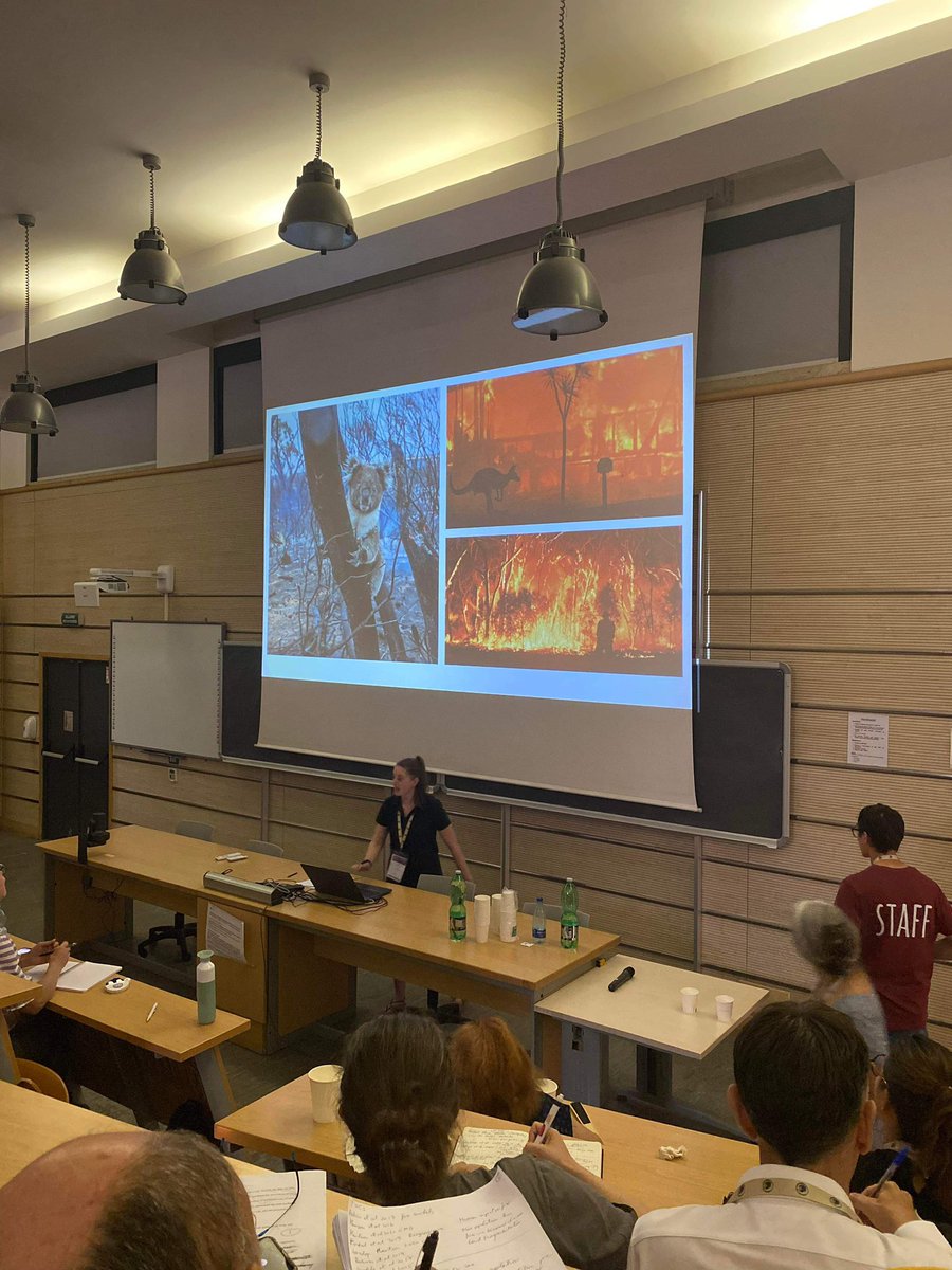 Thrilled to have been able to present my PhD work in @WIGL_UOW at #INQUARoma2023 using boron isotopes and FTIR as proxies for past fire in south eastern Australia. 🇮🇹🔥