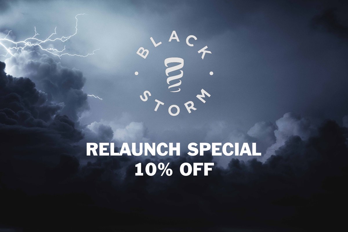 10% DISCOUNT for subscribers on your first order

Visit blackstormbrewery.com/webshop