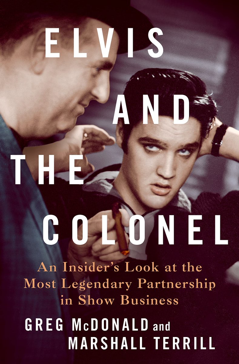 Elvis_News's tweet photo. Two new Elvis Presley books:
1) Elvis and the Colonel (coming November 2023)
Pre-order here: https://t.co/33eQWNBWJa 
[affiliate links] 
2) Elvis Between the Lines 
Order here: https://t.co/At0KXrunkB 

#Elvis #ElvisPresley 
#Elvisbooks #Elvis2023 https://t.co/9HHL0xlfiK