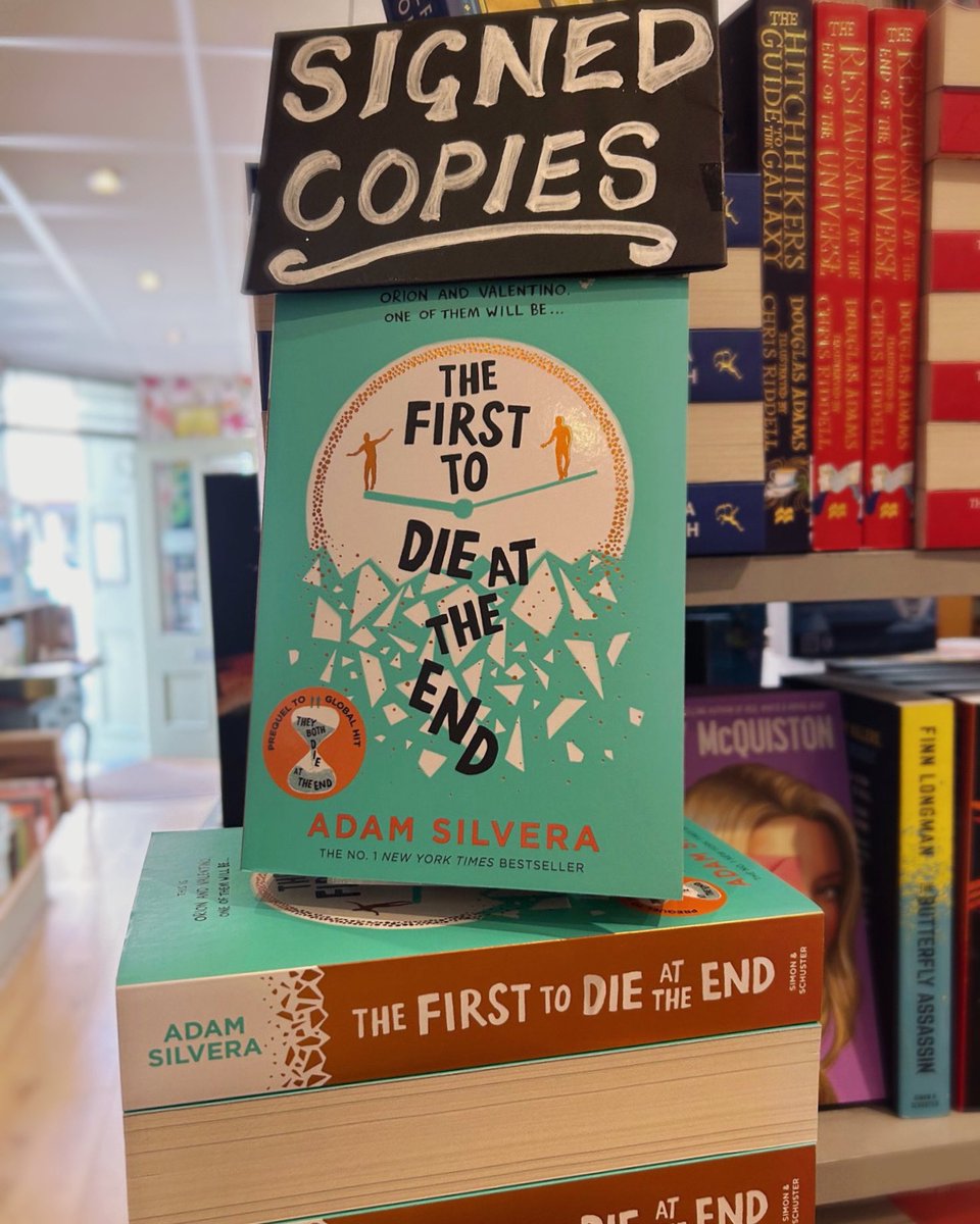 Looking to return to the heartbreaking world of ‘They Both Die at the End’? How about treating yourself to a ✨signed copy✨ of the brilliant prequel?