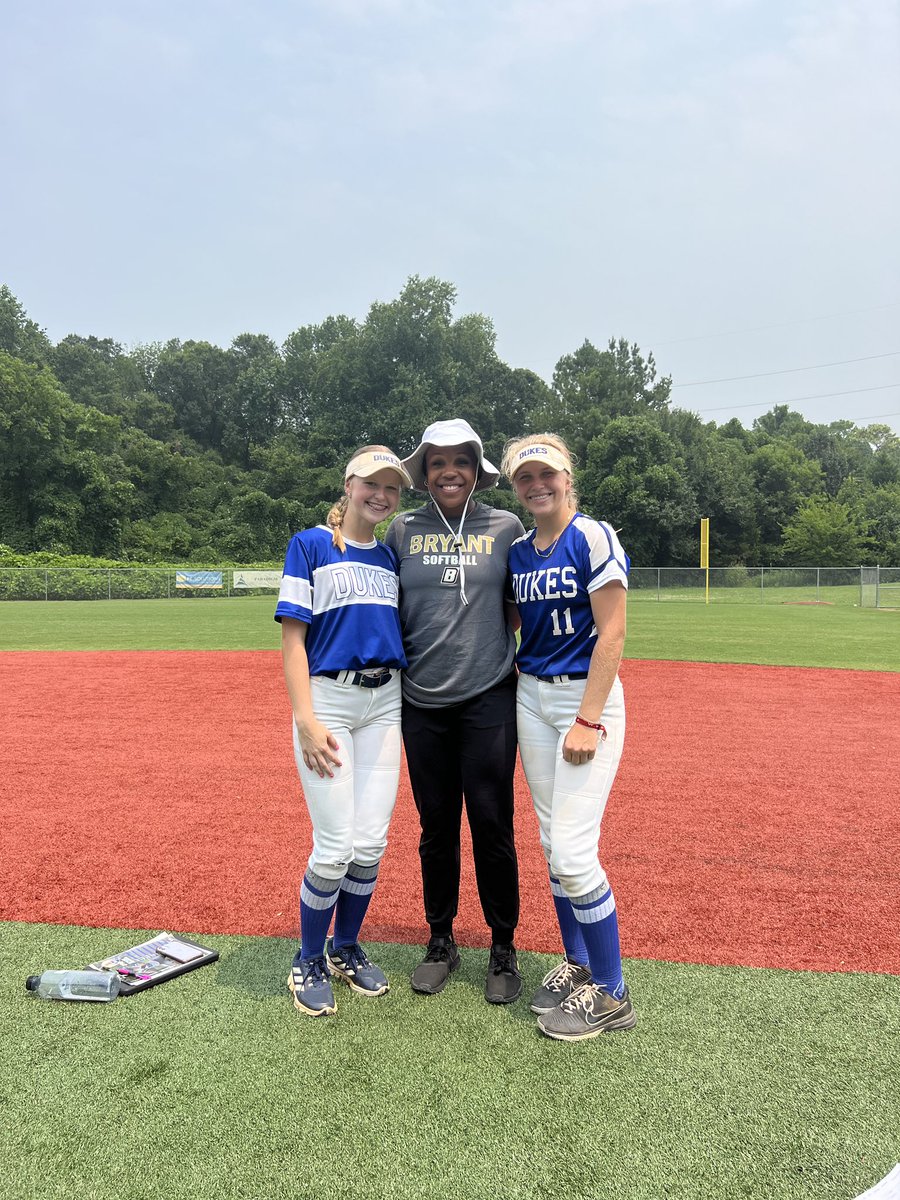 Had a great time today with my Dukes family showcasing our skills and learning how to improve our fundamentals with 5 amazing college coaches! Thank you so much to all the coaches that came out to watch us! <a href="/UWGSoftball/">West Georgia Softball</a> <a href="/AppStateSB/">App State Softball</a> <a href="/BamaStateSB/">Alabama State Softball</a> <a href="/BryantSoftball/">Bryant Softball</a> <a href="/GoCamelsSB/">Campbell Softball</a>