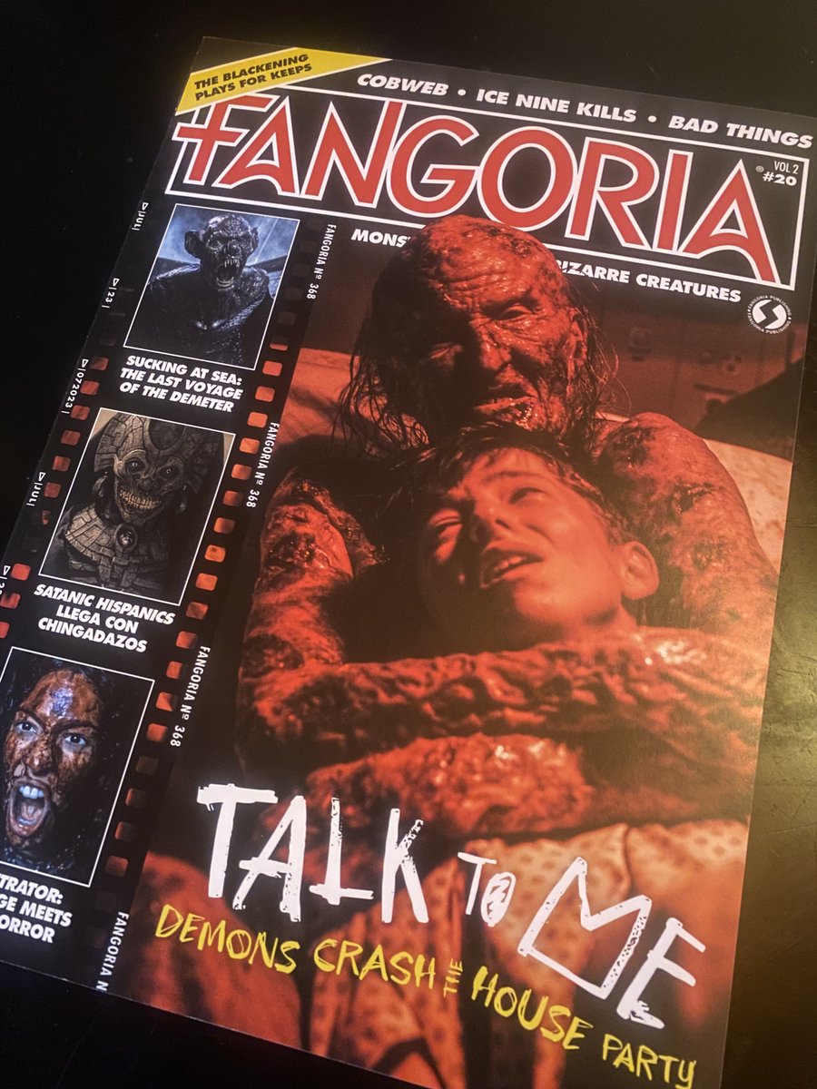 New #Fangoria arrived today!! Can’t wait to dig in!  🖤💀🩸@FANGORIA #ReadHorror