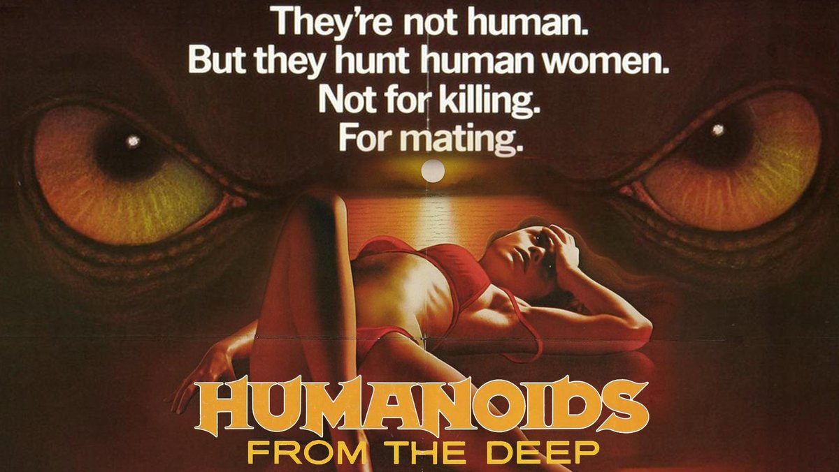 Added guest! Sound designer/foley artist Blake Worrell will now be introducing tomorrow's HUMANOIDS FROM THE DEEP (1980) screening at LF3! Playing on Tues. 7/18 at 10 pm as part of our ‘Hello, I’m Troy McClure’ series 😁 americancinematheque.com/now-showing/hu… @filmarchive
