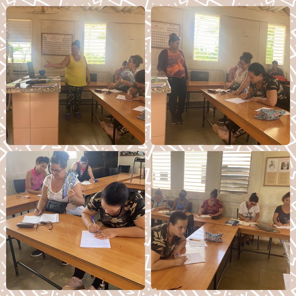 pineda_lien's tweet photo. Se realiza CM: Abel Santamaría el seminario de preparación a los docentes para el curso 2023-2024 #VamosConTodo #SomosArtemisa #SomosContinuidad @Eugeniocubano @danaylorenzo73 @DmeArtemisa @Arnaldo11246398 @NelsonLuisRodr4 @MixtoAbel1 https://t.co/inFSRSMDa2