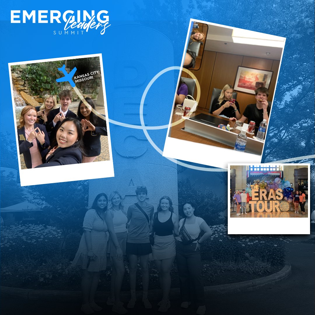 MissouriDECA's tweet photo. State Action Team 76 had the BEST time at this year's Emerging Leader Summit in Tysons, VA. Our officers had the opportunity to network with other state associations, grow their leadership skills, as well as tour the nation's capital. https://t.co/fU7kmgg5en