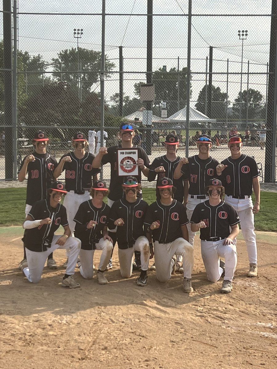 Unbelievable ending w/ an unbelievable group of young men! It’s been an absolute pleasure watching all of you develop &amp; perform on the field! Good luck to all of you at your respective high schools! #StateChamps #TigerFam #B2B2B <a href="/OMAHATIGERS/">Omaha Tigers Baseball Club, UBA</a> 🏆 💍