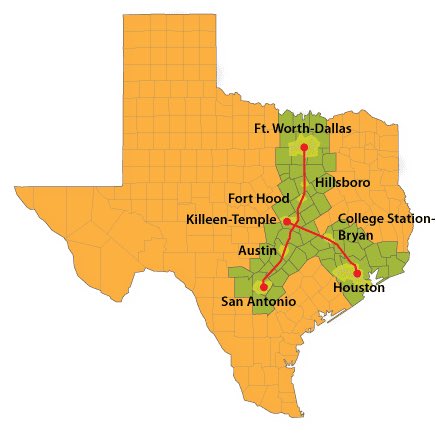 Build the Texas T shinkansen 🚄