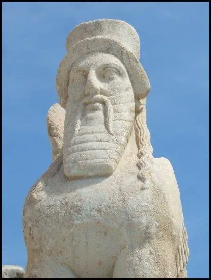 Achaemenid Sphinx from Labraunda in Caria