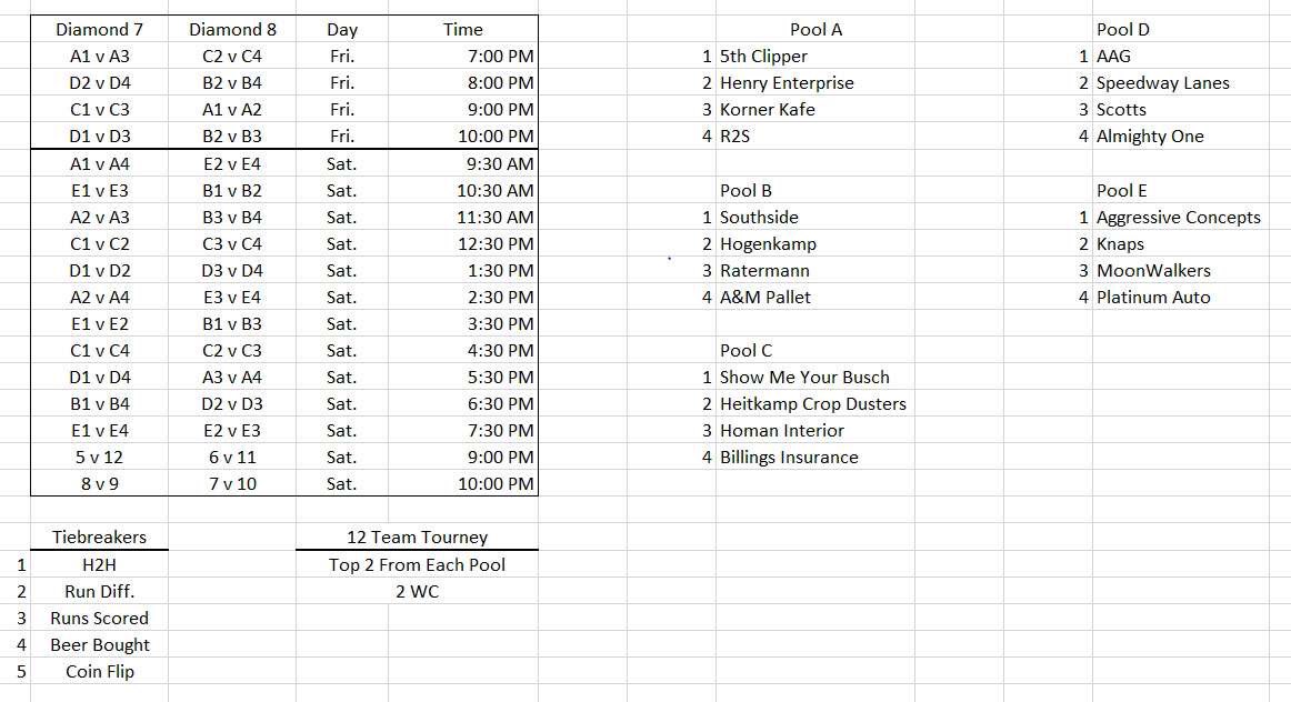 Lane 19 Patio Softball tweet media