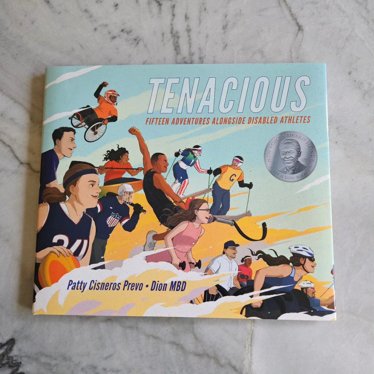 Look what just came in the mail. Thanks to @patty_cisneros_prevo_ply_ for letting me be a part of such a cool book 🙌🏾 #tenacious #disAbledathlete #paralympian #books #readingrainbow🌈 I can do anything. It's in a book. Just take a look.