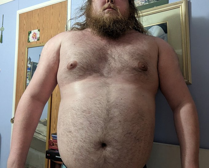 Got so full that I literally could not walk straight through a doorframe. My inflated arms and chest