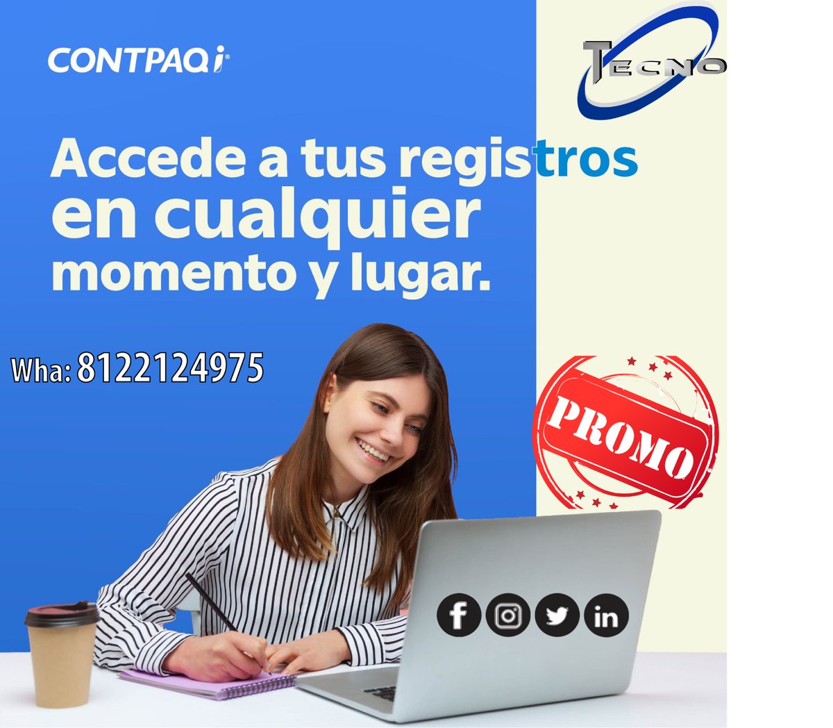 tecnocom's tweet photo. Contáctanos
Dirección Oficina
Av. Alfonso Reyes 400, Col. Regina, Monterrey, Nuevo León 64290
CORREO
servicio@tecnocom.com.mx
TELEFONO  | 8125299140
WhatsApp  | 8122124975 https://t.co/1fSJFRNbsT