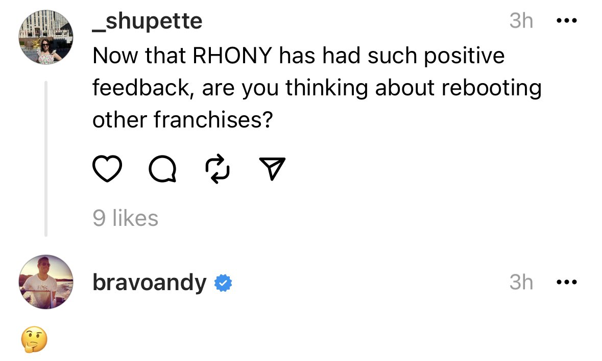 queensofbravo's tweet photo. Oh, the girls just got put on notice 😳 https://t.co/5YRMfvJZ1S