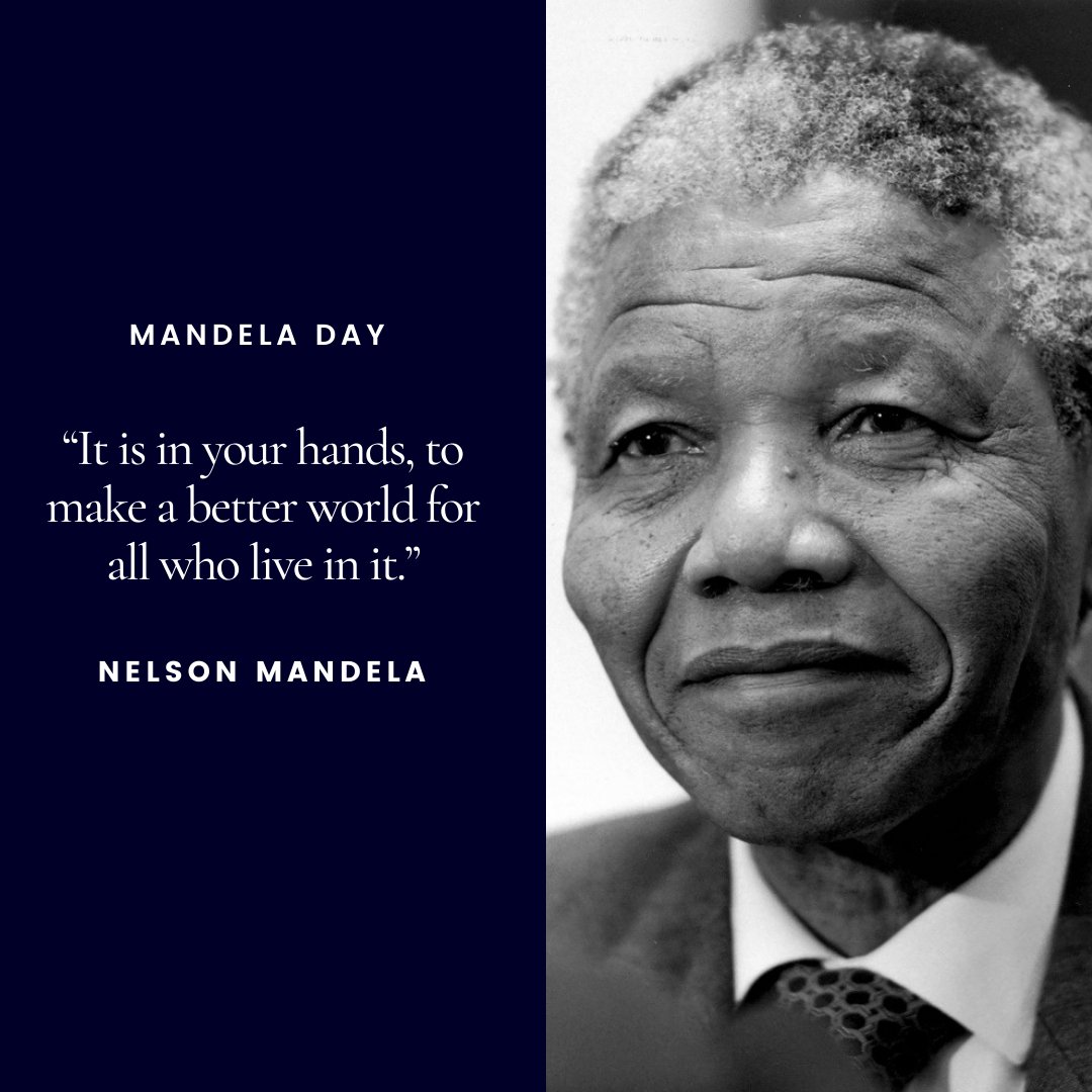 Nelson Mandela International Day inspires everyone to take action and make a positive change. There are steps everyone can take when it comes to ending modern day slavery. walkfree.org/#make-a-differ… #modernslavery #mandeladay #humanrights