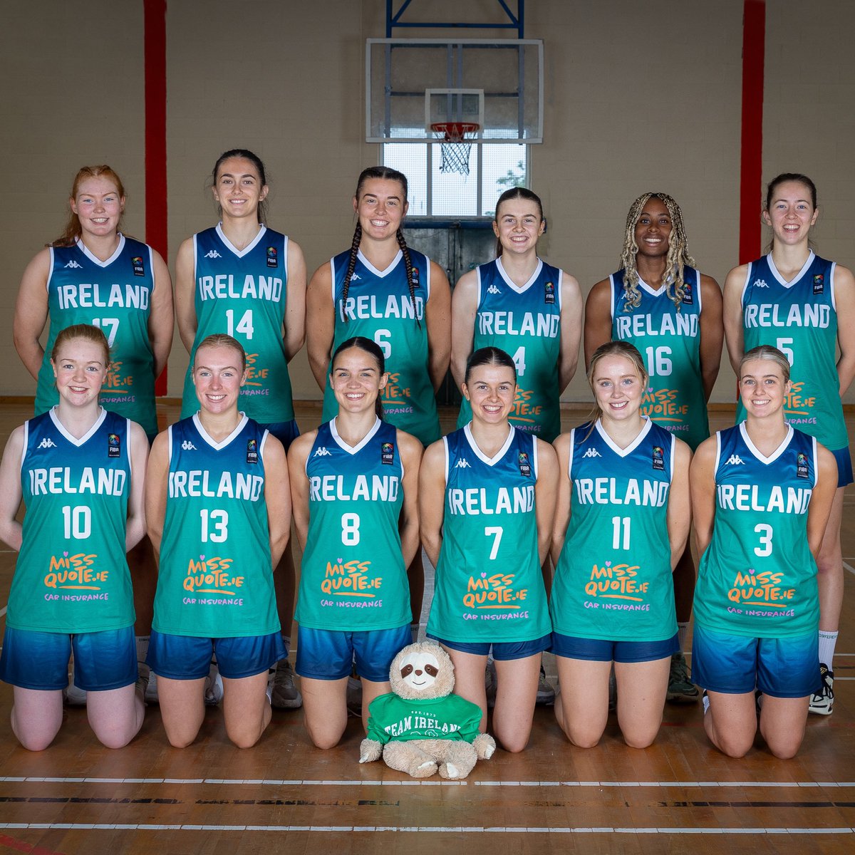 Basketball Ireland (@bballirl) on Twitter photo Your Ireland U20 Women’s squad for the FIBA European Championship 📌
📸: <a href="/Michele_LaGrue1/">M LaGrue Photography</a>
#Greenmeansgo ☘️ | <a href="/abbeysealsint/">Abbey Seals International Ltd</a> | <a href="/missquoteie/">missquote.ie</a> Your Ireland U20 Women’s squad for the FIBA European Championship 📌
📸: <a href="/Michele_LaGrue1/">M LaGrue Photography</a>
#Greenmeansgo ☘️ | <a href="/abbeysealsint/">Abbey Seals International Ltd</a> | <a href="/missquoteie/">missquote.ie</a>