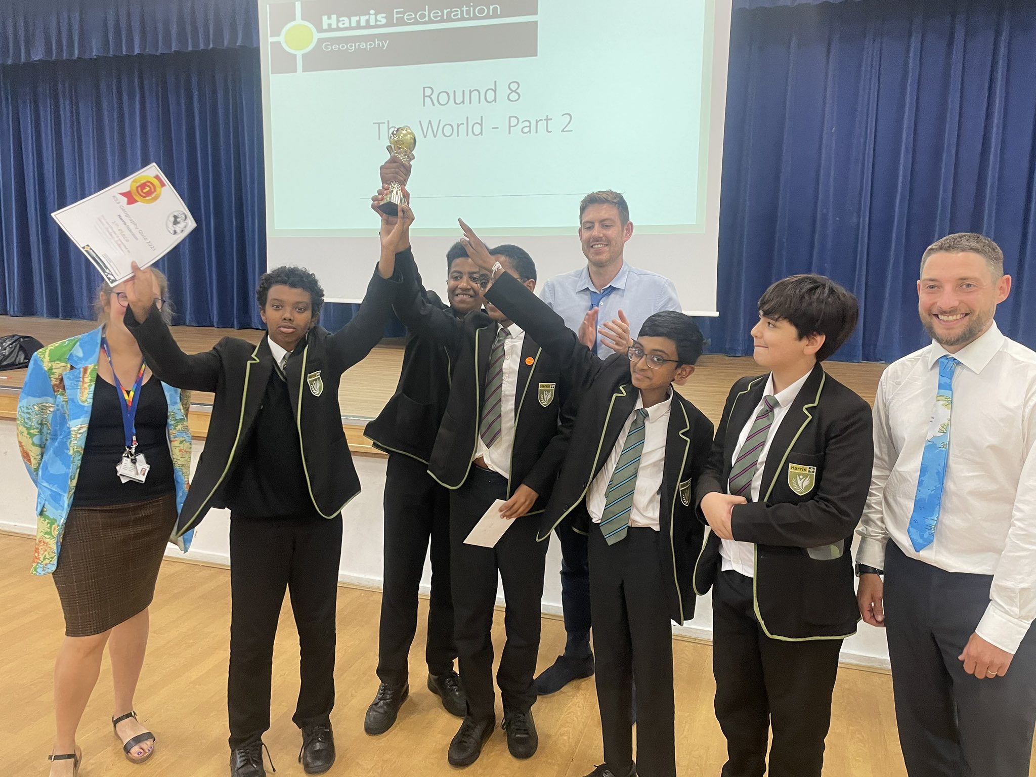 Harris Federation Geography on Twitter "And there we have it, another