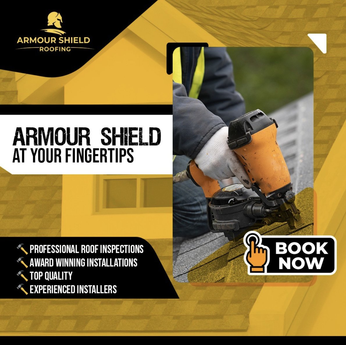 Reliable roofing services available right at your fingertips!🏠🔨 Call us or visit our website to book your free no-obligation roofing estimate! London ☎️ 519-858-5044 GTA ☎️ 289-628-3211 💻 armourshield.ca #roofing #contractors #london #Toronto #Mississauga #Oakville