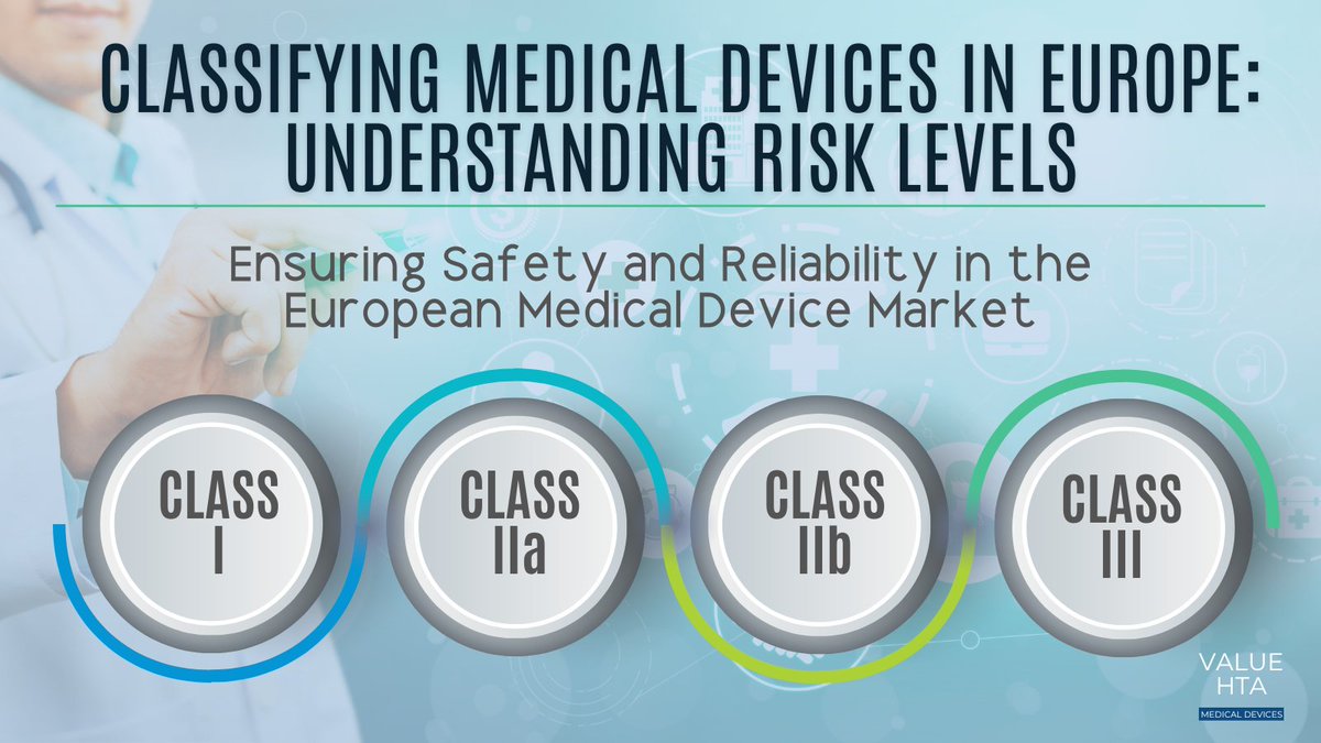 value_hta's tweet image. Medical devices regulated by EU Regulation 2017/745 are classified into four risk classes (Class I, IIa, IIb, and III). 
Read full text ⬇️
valuehta.com/en/classificat…
#HealthSafety #RiskClassification #MedicalDevices